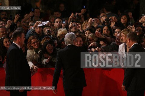 Rome, Auditorium Oct 15 2006.Romefilmfest 2006.In the picture: Richard Gere on the red carpet..  ©Riccardo Musacchio & Flavio Ianniello/Rosebud2