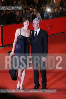 Rome, Auditorium Oct 15 2006.Romefilmfest 2006.In the picture: Richard Gere with his wife Carey Lowell on the red carpet..  ©Riccardo Musacchio & Flavio Ianniello/Rosebud2