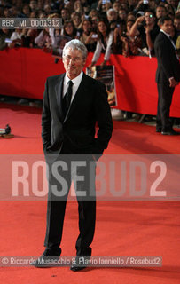 Rome, Auditorium Oct 15 2006.Romefilmfest 2006.In the picture: Richard Gere on the red carpet..  ©Riccardo Musacchio & Flavio Ianniello/Rosebud2