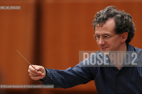 Mar 23 2006 Rome, Auditorium.Santa Cecilia Orchestra.Conductor Fabio Luisi .  ©Riccardo Musacchio & Flavio Ianniello/Rosebud2