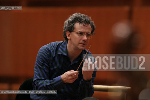 Mar 23 2006 Rome, Auditorium.Santa Cecilia Orchestra.Conductor Fabio Luisi .  ©Riccardo Musacchio & Flavio Ianniello/Rosebud2