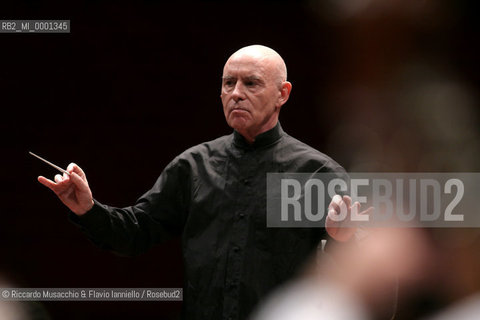 Roma, Auditorium Parco della Musica 29 03 2007.Orchestra dellAccademia Nazionale di Santa Cecilia  .Christoph Eschenbach direttore..  ©Riccardo Musacchio & Flavio Ianniello/Rosebud2