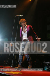 Mar 23 2006 Rome, Auditorium.The italian rocker Gianna Nannini  in concert .  ©Riccardo Musacchio & Flavio Ianniello/Rosebud2