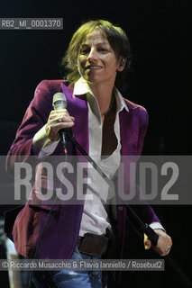 Mar 23 2006 Rome, Auditorium.The italian rocker Gianna Nannini  in concert .  ©Riccardo Musacchio & Flavio Ianniello/Rosebud2