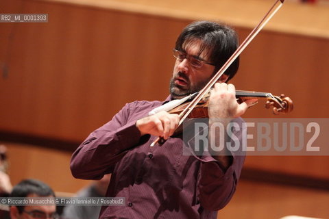 Rome, Auditorium  Dec 20 2008.Santa Cecilia Orchestra.Leonidas Kavakos  violin..  ©Riccardo Musacchio & Flavio Ianniello/Rosebud2