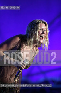 Napoli, Piazza del Plebiscito 17 / 07 / 2005.Cornetto Free Music Festival.nella foto: Joss Stone.Ph Riccardo Musacchio & Flavio Ianniello  ©Riccardo Musacchio & Flavio Ianniello/Rosebud2