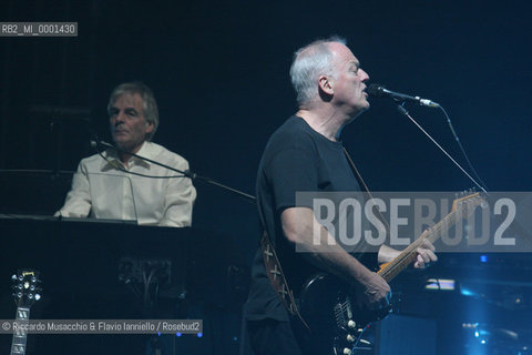 26 Mar 2006 Rome, Auditorium Parco della Musica.David Gilmour singer and guitarist of the rock band Pink Floyd in concert.  ©Riccardo Musacchio & Flavio Ianniello/Rosebud2