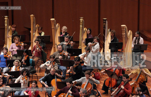 Roma, Auditorium Parco della Musica 14 / 01 / 2005.Orchestra e Coro dellAccademia Nazionale di Santa Cecilia .Antonio Pappano direttore.Katarina Dalayman (Sieglinde) soprano.Robert Dean Smith (Siegmund)Êtenore.Philips Ens (Hunding) baritono.Ph Riccardo Musacchio  ©Riccardo Musacchio & Flavio Ianniello/Rosebud2