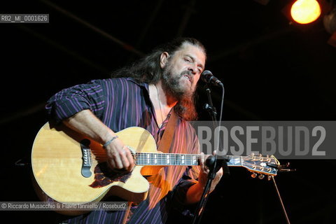 Rome 27 Jul 2006.stadio del tenniss.concert of the US musician Alan Parson.  ©Riccardo Musacchio & Flavio Ianniello/Rosebud2