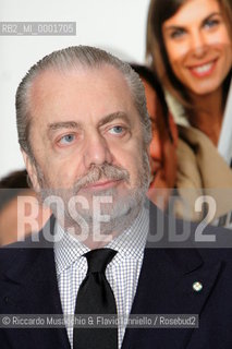 Rome, Dec 14 2006.Photocall of the italian film Natale a New York, director Neri Parenti..in the picture: the italian producer Aurelio De Laurentis..  ©Riccardo Musacchio & Flavio Ianniello/Rosebud2