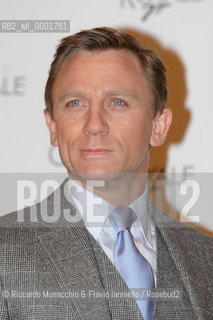 Rome, Dec 14 2006.Photocall of the Usa movie Casino Royal (007), director Ian Fleming..in the picture: the English actor Daniel Craig..  ©Riccardo Musacchio & Flavio Ianniello/Rosebud2