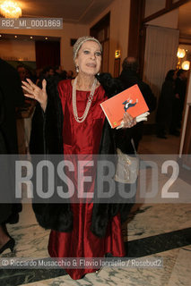 18 Jan 2006 Rome Opera Theatre..Don Giovanni. Music Wolfgang Amadeus Mozart..Opera Theatre Orchestra and chorus..Director: Franco Zeffirellli.Conductor: Hubert Saudant.In the picture: the actress Silvana Pampanini.  ©Riccardo Musacchio & Flavio Ianniello/Rosebud2