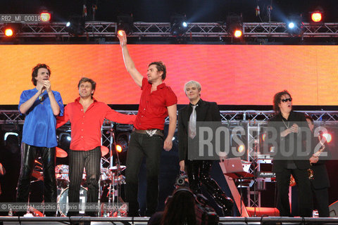 Roma, Piazza San Giovanni 19 / 06 / 2005.Cornetto Free Music Festival.nella foto: Duran Duran.Ph Riccardo Musacchio & Flavio Ianniello  ©Riccardo Musacchio & Flavio Ianniello/Rosebud2