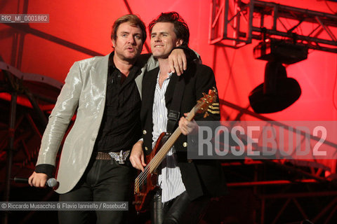 Roma, Piazza San Giovanni 19 / 06 / 2005.Cornetto Free Music Festival.nella foto: Duran Duran.Ph Riccardo Musacchio & Flavio Ianniello  ©Riccardo Musacchio & Flavio Ianniello/Rosebud2