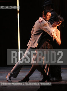 Rome, National Theatre Feb 17  2007.MARIE GALANTE .A Jacques Deval Piece.Music Kurt Weill .Conductor Vittorio Parisi.Director Joseph Rochlitz..In the picture: Chiara Muti and Andrea Spina..  ©Riccardo Musacchio & Flavio Ianniello/Rosebud2