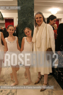 18 Jan 2006 Rome Opera Theatre..Don Giovanni. Music Wolfgang Amadeus Mozart..Opera Theatre Orchestra and chorus..Director: Franco Zeffirellli.Conductor: Hubert Saudant.In the picture: the stylist Laura Biagiotti.  ©Riccardo Musacchio & Flavio Ianniello/Rosebud2