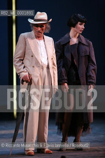 Rome, National Theatre Feb 17  2007.MARIE GALANTE .A Jacques Deval Piece.Music Kurt Weill .Conductor Vittorio Parisi.Director Joseph Rochlitz..In the picture: Chiara Muti..  ©Riccardo Musacchio & Flavio Ianniello/Rosebud2