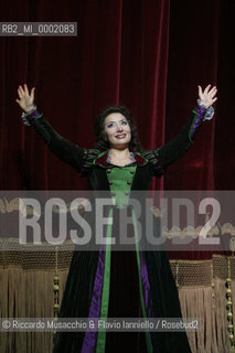 18 Jan 2006 Rome Opera Theatre..Don Giovanni. Music Wolfgang Amadeus Mozart..Opera Theatre Orchestra and chorus..Director: Franco Zeffirellli.Conductor: Hubert Saudant.In the picture: Darina Takova (Donna Elvira).  ©Riccardo Musacchio & Flavio Ianniello/Rosebud2