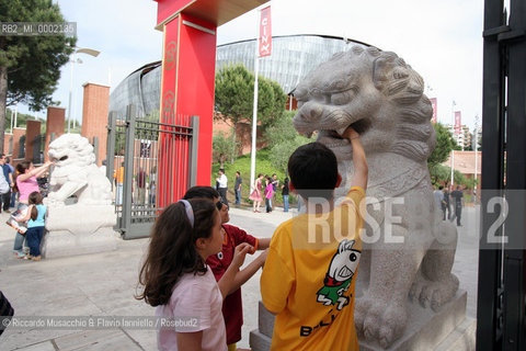 Roma, Auditorium Parco della Musica 25 05 2008.CinaviCina..Nella foto: allestimenti, pubblico folla, gente..  ©Riccardo Musacchio & Flavio Ianniello/Rosebud2