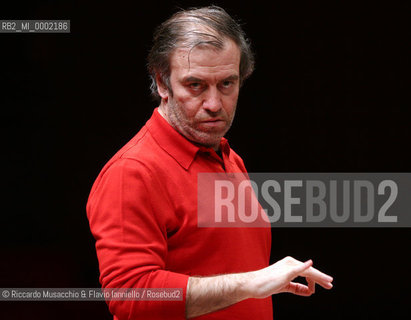 Roma, Auditorium Sala Santa Cecilia 03 / 12 / 2004:.Inaugurazione del Festival Russo..Orchestra del Mariinskij diretta da Valery Gergiev (prova)..Ph Riccardo Musacchio & Flavio Ianniello  ©Riccardo Musacchio & Flavio Ianniello/Rosebud2