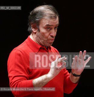 Roma, Auditorium Sala Santa Cecilia 03 / 12 / 2004:.Inaugurazione del Festival Russo..Orchestra del Mariinskij diretta da Valery Gergiev (prova)..Ph Riccardo Musacchio & Flavio Ianniello  ©Riccardo Musacchio & Flavio Ianniello/Rosebud2