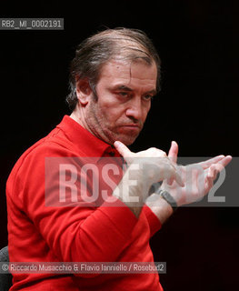 Roma, Auditorium Sala Santa Cecilia 03 / 12 / 2004:.Inaugurazione del Festival Russo..Orchestra del Mariinskij diretta da Valery Gergiev (prova)..Ph Riccardo Musacchio & Flavio Ianniello  ©Riccardo Musacchio & Flavio Ianniello/Rosebud2