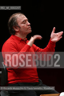 Roma, Auditorium Sala Santa Cecilia 03 / 12 / 2004:.Inaugurazione del Festival Russo..Orchestra del Mariinskij diretta da Valery Gergiev (prova)..Ph Riccardo Musacchio & Flavio Ianniello  ©Riccardo Musacchio & Flavio Ianniello/Rosebud2