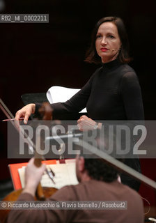 Rome, Auditorium Apr 19 2007.Santa Cecilia Orchestra.Vladimir Ashkenazy conductor.Maddalena Crippa reciting voice.  ©Riccardo Musacchio & Flavio Ianniello/Rosebud2