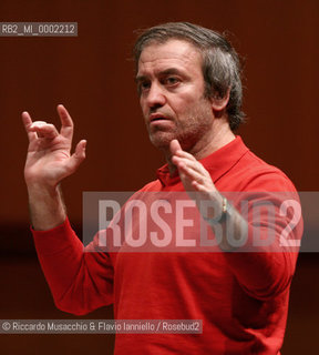 Roma, Auditorium Sala Santa Cecilia 03 / 12 / 2004:.Inaugurazione del Festival Russo..Orchestra del Mariinskij diretta da Valery Gergiev (prova)..Ph Riccardo Musacchio & Flavio Ianniello  ©Riccardo Musacchio & Flavio Ianniello/Rosebud2