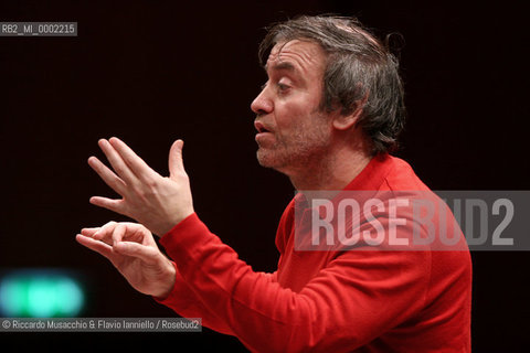 Roma, Auditorium Sala Santa Cecilia 03 / 12 / 2004:.Inaugurazione del Festival Russo..Orchestra del Mariinskij diretta da Valery Gergiev (prova)..Ph Riccardo Musacchio & Flavio Ianniello  ©Riccardo Musacchio & Flavio Ianniello/Rosebud2