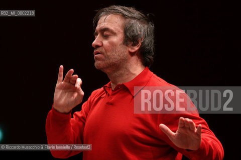 Roma, Auditorium Sala Santa Cecilia 03 / 12 / 2004:.Inaugurazione del Festival Russo..Orchestra del Mariinskij diretta da Valery Gergiev (prova)..Ph Riccardo Musacchio & Flavio Ianniello  ©Riccardo Musacchio & Flavio Ianniello/Rosebud2