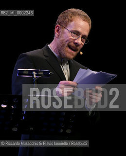 Roma, Auditorium Parco della Musica 07 04 2008.Tra Musica e Poesia.Gabriele Lavia legge DAnnunzio e Ungaretti..  ©Riccardo Musacchio & Flavio Ianniello/Rosebud2