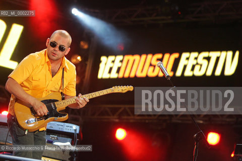 Napoli, Piazza del Plebiscito 17 / 07 / 2005.Cornetto Free Music Festival.nella foto: Morcheeba.Ph Riccardo Musacchio & Flavio Ianniello  ©Riccardo Musacchio & Flavio Ianniello/Rosebud2