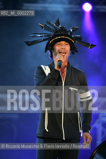 Napoli, Piazza del Plebiscito 17 / 07 / 2005.Cornetto Free Music Festival.nella foto: Jamiroquai.Ph Riccardo Musacchio & Flavio Ianniello  ©Riccardo Musacchio & Flavio Ianniello/Rosebud2