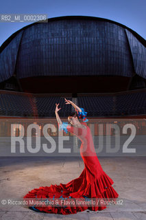 Rome, Sep 16 2007 Auditorium Parco della Musica.The spanish flamenco dancer BelŽn Maya.poses in the Cavea of the Auditorium..  ©Riccardo Musacchio & Flavio Ianniello/Rosebud2