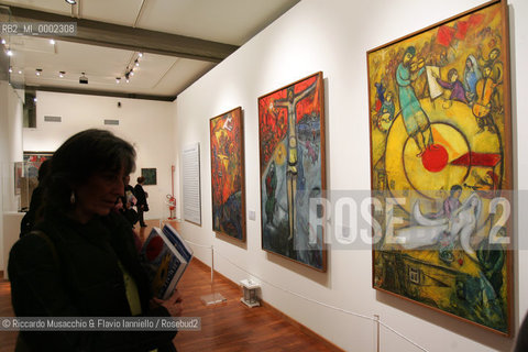 Roma, 08 03 2007 Complesso del Vittoriano..Anteprima della mostra del pittore Marc Chagall..  ©Riccardo Musacchio & Flavio Ianniello/Rosebud2