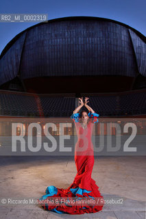 Rome, Sep 16 2007 Auditorium Parco della Musica.The spanish flamenco dancer BelŽn Maya.poses in the Cavea of the Auditorium..  ©Riccardo Musacchio & Flavio Ianniello/Rosebud2