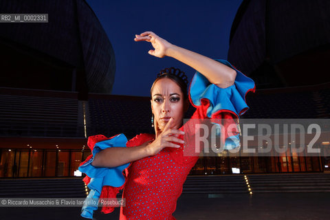 Rome, Sep 16 2007 Auditorium Parco della Musica.The spanish flamenco dancer BelŽn Maya.poses in the Cavea of the Auditorium..  ©Riccardo Musacchio & Flavio Ianniello/Rosebud2