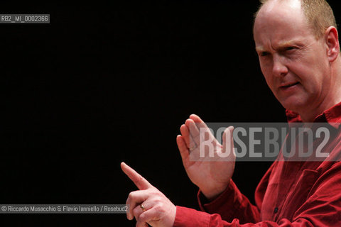 Mar 10 2006 Rome, Auditorium.National Santa Cecilia Orchestra .Conductor Paul McCreesh.  ©Riccardo Musacchio & Flavio Ianniello/Rosebud2