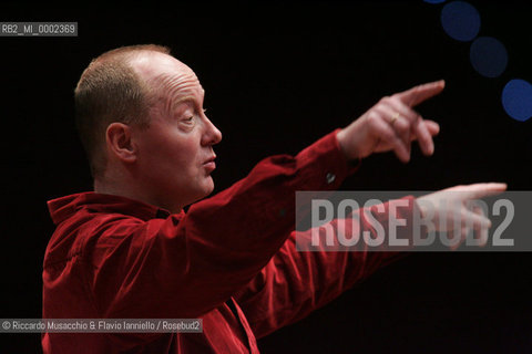 Mar 10 2006 Rome, Auditorium.National Santa Cecilia Orchestra .Conductor Paul McCreesh.  ©Riccardo Musacchio & Flavio Ianniello/Rosebud2