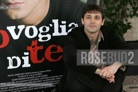 Roma, 08 03 2007.Photocall del film Ho voglia di te di Luis Prieto..Nella foto: Luis Prieto..  ©Riccardo Musacchio & Flavio Ianniello/Rosebud2