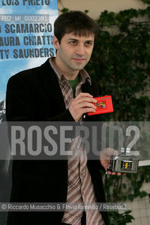 Roma, 08 03 2007.Photocall del film Ho voglia di te di Luis Prieto..Nella foto: Luis Prieto..  ©Riccardo Musacchio & Flavio Ianniello/Rosebud2