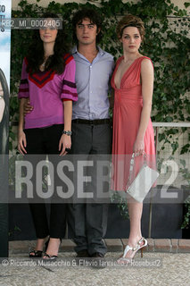 Roma, 08 03 2007.Photocall del film Ho voglia di te di Luis Prieto..Nella foto: da sin. Katy Saunders, Riccardo Scamarcio e Laura Chiatti..  ©Riccardo Musacchio & Flavio Ianniello/Rosebud2