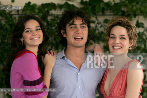 Roma, 08 03 2007.Photocall del film Ho voglia di te di Luis Prieto..Nella foto: da sin. Katy Saunders, Riccardo Scamarcio e Laura Chiatti..  ©Riccardo Musacchio & Flavio Ianniello/Rosebud2