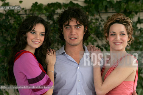 Roma, 08 03 2007.Photocall del film Ho voglia di te di Luis Prieto..Nella foto: da sin. Katy Saunders, Riccardo Scamarcio e Laura Chiatti..  ©Riccardo Musacchio & Flavio Ianniello/Rosebud2