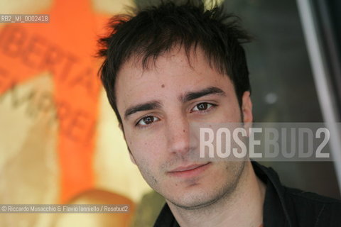 Mar 13 2006, Rome distribution of the accreditation to be part of the popular jury during the romes movie festival Cinema - Festival di Roma..in the picture: the youn actor Nicolas Vaporidis.  ©Riccardo Musacchio & Flavio Ianniello/Rosebud2