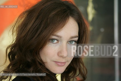 Mar 13 2006, Rome distribution of the accreditation to be part of the popular jury during the romes movie festival Cinema - Festival di Roma..in the picture: the young actress Cristiana Capotondi.  ©Riccardo Musacchio & Flavio Ianniello/Rosebud2