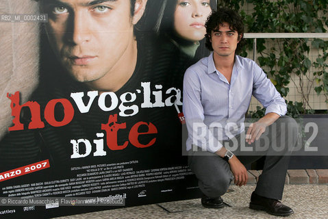 Roma, 08 03 2007.Photocall del film Ho voglia di te di Luis Prieto..Nella foto: da sin. Riccardo Scamarcio..  ©Riccardo Musacchio & Flavio Ianniello/Rosebud2