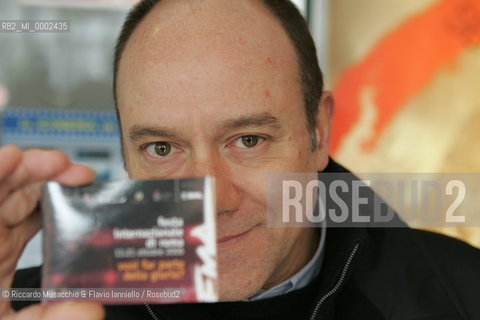 Mar 13 2006, Rome distribution of the accreditation to be part of the popular jury during the romes movie festival Cinema - Festival di Roma..in the picture: the actor and director Carlo Verdone.  ©Riccardo Musacchio & Flavio Ianniello/Rosebud2