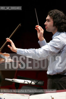 Roma, Auditorium Parco della Musica 20 04 2006.Orchestra dellAccademia Nazionale di Santa Cecilia  .Vladimir Jurowski direttore.Ph Riccardo Musacchio & Flavio Ianniello  ©Riccardo Musacchio & Flavio Ianniello/Rosebud2